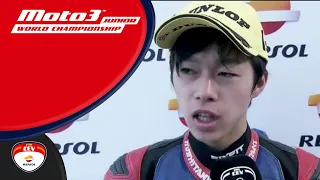 Ai Ogura winner race 1 Moto3™ Circuit Ricardo Tormo FIM CEV Repsol (Japanese)