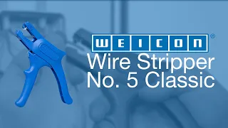 Easy and fast stripping | WEICON TOOLS Wire Stripper No. 5 Classic