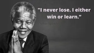 top nelson mandela quotes || nelson mandela quotes on leadership #quotes Courage is not the .....