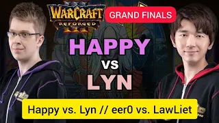 Happy vs. Lyn Варкрафт 3 Reforged TP League GRAND FINALS