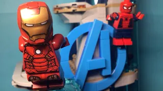Iron Man vs Spider-Man fight (test animation)