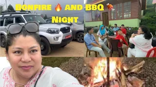 Bonfire 🔥 And BBQ 🍖 Night