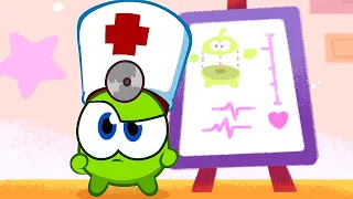 Om Nom Hikâyeleri 🍭Süper 'Nom'lar 🍏🍎 Günde bir elma 🏥 ⭐ Yeni bölüm 💚Derleme Komik çizgi filmler