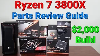 Ryzen 7 3800X Gaming PC - $2,000 Build - Live Streaming, Content Creation, & More — Parts Overview