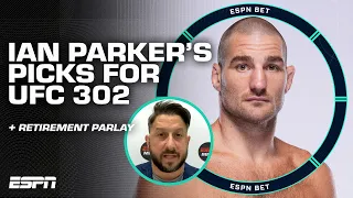 Betting on UFC 302 🤑 Sean Strickland at -260 + Ian Parker's Retirement Parlay | ESPN BET Live