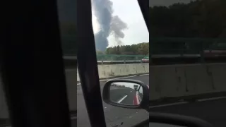 Explosion und Brand in der BASF in Ludwigshafen