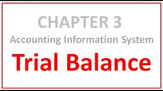 (12) Chapter 3- Trial Balance