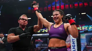 Marina Mokhnatkina Clinches PFL Playoffs Spot W/ Win | Post Fight Interview