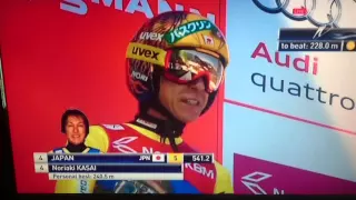 Die Legende Noriaki Kasai 225 in Planica 2016