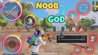 New 5 FINGER🔥+ Gyroscope BEST TDM Setting Guide | Best Aim Relfex Setting In Pubg / Bgmi