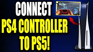 How to Connect PS4 Controller to PS5 using Bluetooth (For Beginners!)