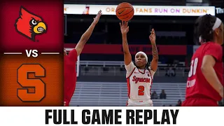 Louisville vs. Syracuse Full Game Replay | 2023-24 ACC Women’s Basketball