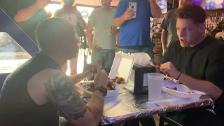 Deputies Do Hot Wing Challenge