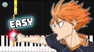 [full] Haikyuu!! Movie: Gomisuteba no Kessen - "Orange" - EASY Piano Tutorial & Sheet Music