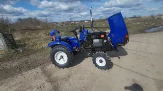 Нарешті! Нормальний трактор коняки для людей. ZUBR 250