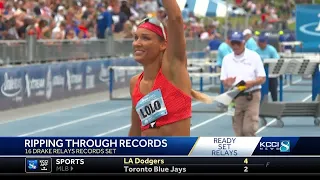 Lolo Jones return, weather delays highlight final day of Drake Relays