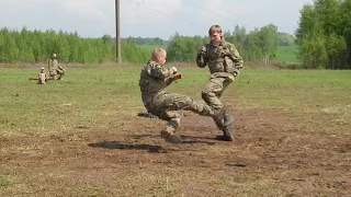 Суворовская дружина, 9 мая 2019, показательные выступления.