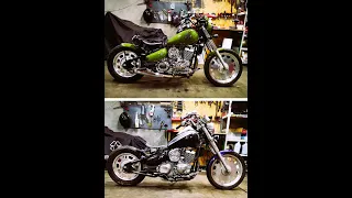 Daelim Daystar 125 custom Bobber Transformation