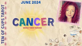 Cancer -"The New Path Is Open & You're Making BIG Moves!"| Cancer June 2024 Tarot