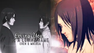 Eren & Mikasa AMV [Episode 87]- Loving You Is A Losing Game