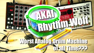 Bad Gear - Akai Rhythm Wolf - Worst Analog Drum Machine Of All Time???
