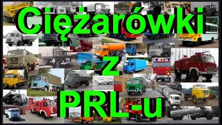 Ciężarówki, samochody ciężarowe z minionych czasów to rarytasy i klasyki z czasów PRL-u.