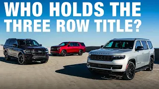 Jeep Wagoneer vs. Chevy Tahoe vs. Ford Expedition | Full-Size SUV Comparison Test