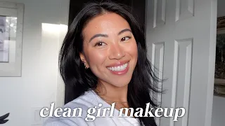 5 MINUTE MAKEUP ROUTINE! Clean Girl Look ✨ (Real Time)