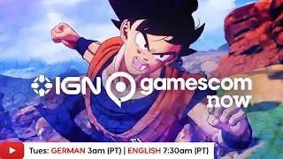 Gamescom 2019: Dragon Ball Z Kakarot, Need for Speed Heat & More - IGN Live | Day 1 (GERMAN/ENGLISH)