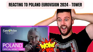 TURKISH GUY REACTS TO POLAND'S EUROVISION SONG / TOWER BY LUNA