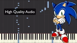 Sonic The Hedgehog Piano Tutorial - Green Hill Zone