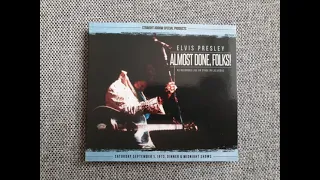 Elvis Presley CD - Almost done, Folks! - CD 01