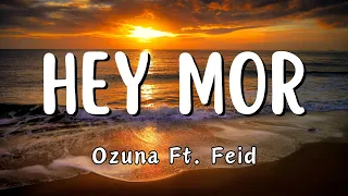 Hey Mor - Ozuna Ft. Feid (Letra) - Reggaeton Verano 2024