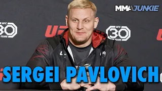 Sergei Pavlovich Praises Jon Jones' UFC Title Win, Dares Curtis Blaydes to Wrestle