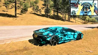 Lamborghini Centenario FH5 | Logitech G29 Gameplay