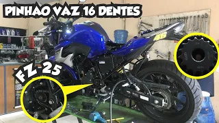 PINHÃO VAZ 16 DENTES FAZER 250