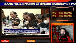 Ilang pulis, sinabon sa Senado kaugnay ng pananambang kay Aparri Vice Mayor Alameda -ROB REACTION