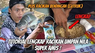 KASTA TERTINGGI RACIKAN UMPAN NILA MEDIA UDANG REBON ! TUTORIAL LENGKAP !!