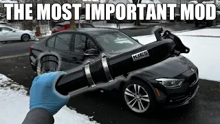 HOW TO INSTALL A KIES MOTORSPORTS CHARGE PIPE ON A F SERIES BMW B46/B48