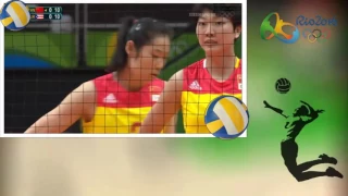 China vs Puerto Rico Women's Volleyball RIO 2016 Olympics | Pool B