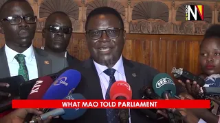 What Mao Told Parliament