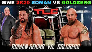 WWE 2K20 LIVE Gameplay - GOLDBERG & ROMAN Matches Only - COM VS COM ||