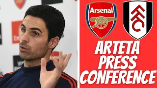 MIKEL ARTETA SPEAKS ON THE GAME AHEAD AGAINST FULHAM | PRESS CONFERENCE REACTION