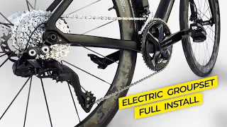 How To Install a Shimano Electric Groupset… Everything You Need To Know!!