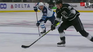 Arthur Kaliyev springs Rasmus Kupari for a breakaway goal.