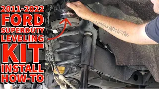 ReadyLift 2.5" Leveling Kit Install Ford f-250 Superduty