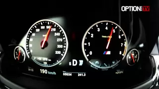 263 km/h with the new M6 Gran Coupé (Option Auto)