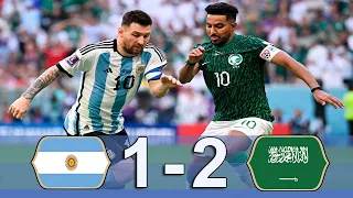 Argentina 1-2 Saudi Arabia🤯🤯W.C►2022🔥🔥Extended Goals & Highlights FHD