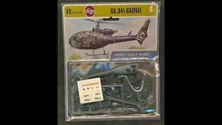 Airfix 1 72nd Scale  Westland Aerospatiale SA 341 Gazelle Inbox Review