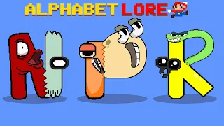 ALL Alphabet Lore Meme #8 | Alphabet Lore But Something is WEIRD | GM Animation